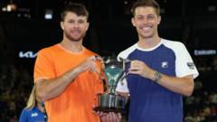 GB’s Skupski wins Australian Open doubles title