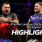 Premier League Darts: Table-topper Jonny Clayton beats Luke Littler AGAIN