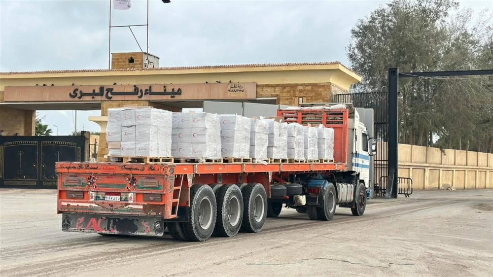 Egyptian Red Crescent delivers over 6,000 tons of medical, food, and winter essentials to Gaza