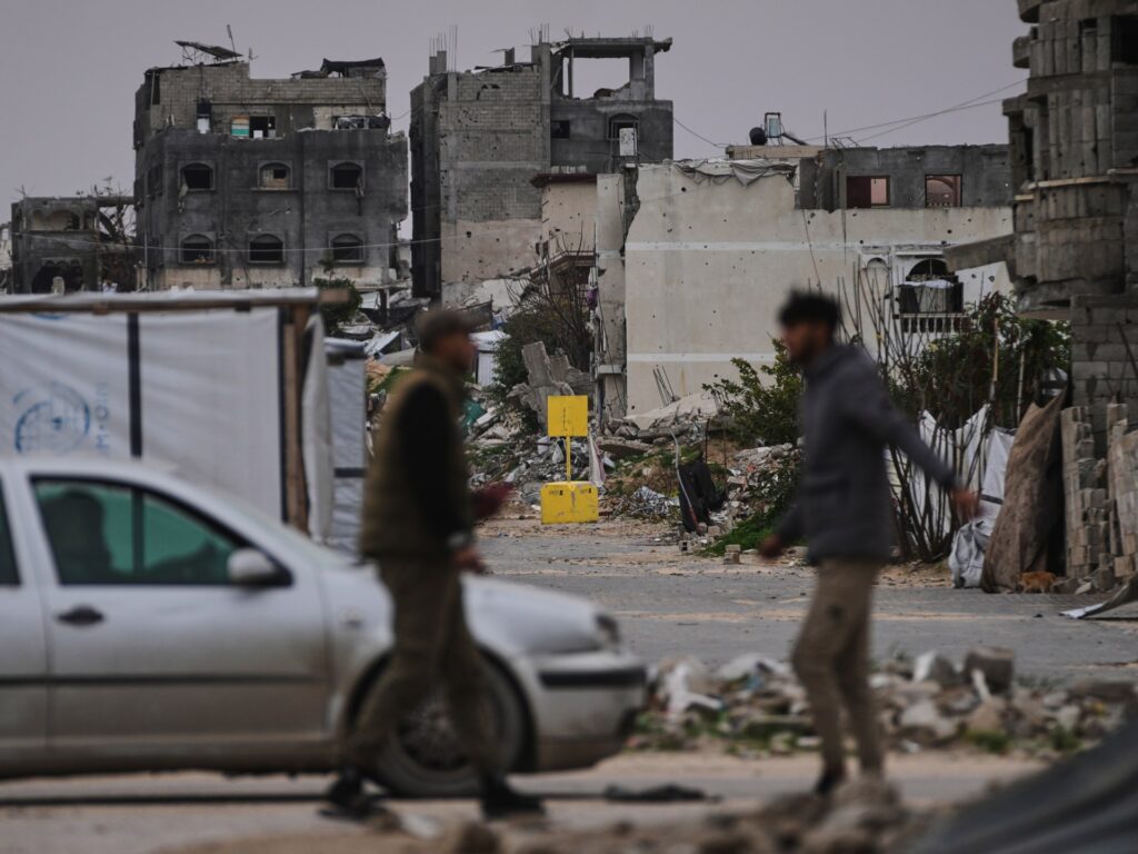 ‘Yellow line’, the de facto Israeli buffer zone shaping life in Gaza