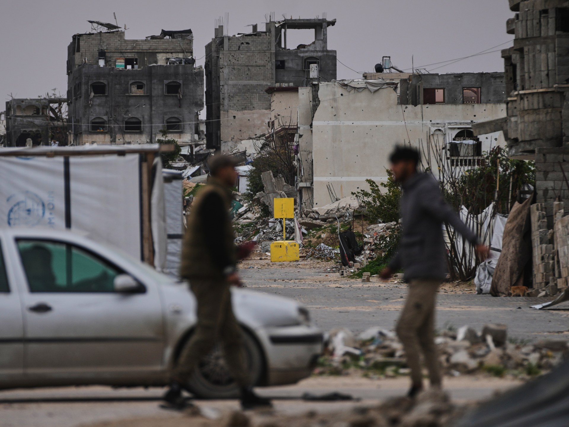 ‘Yellow line’, the de facto Israeli buffer zone shaping life in Gaza