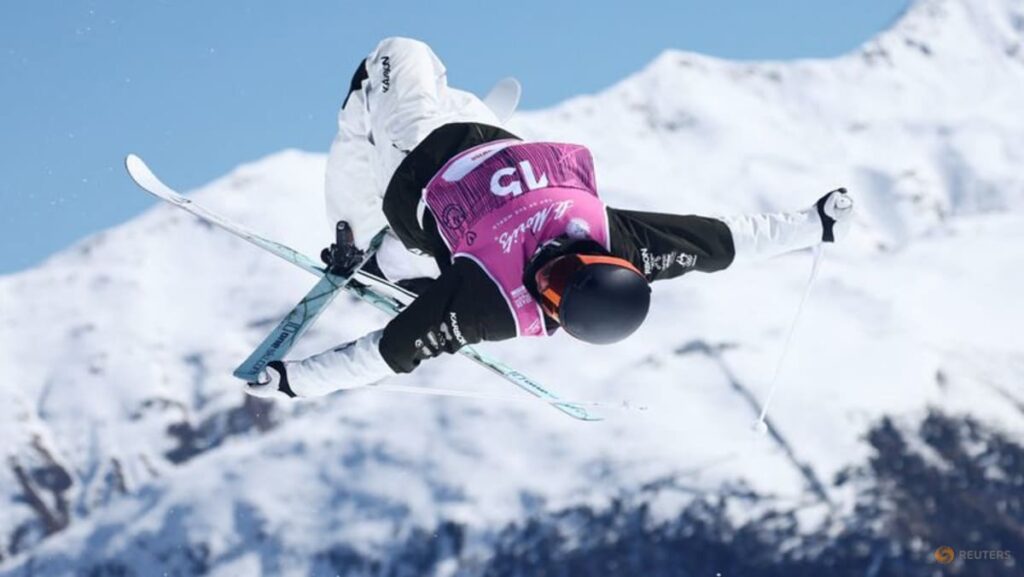 Freestyle skiing-Australia’s Woods wins men’s moguls gold in nail-biting final