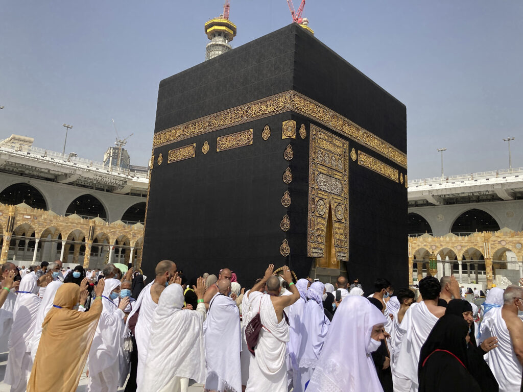 Epstein bought Kaaba covers. What does the sacred Kiswah cloth represent?