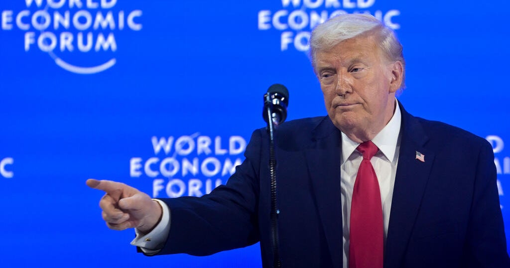 Trump to unveil Board of Peace at World Economic Forum in Davos