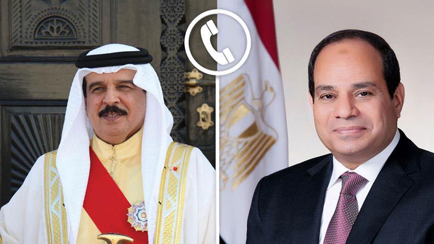 Sisi warns of ‘escalation and chaos’ in call with Bahrain King Hamad