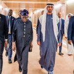 Tinubu arrives in UAE, targets renewable energy partnerships
