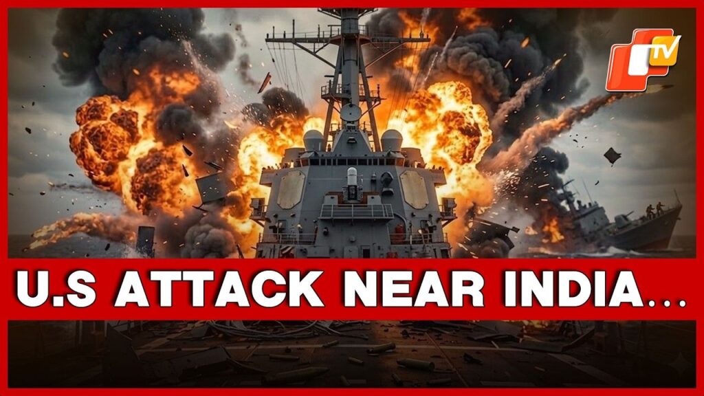 War Reaches India’s Neighbourhood As US Sinks Iranian Warship