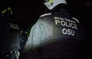 Moment police raid north London home to arrest suspected Tube graffiti vandal