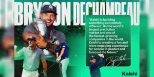Kalshi Onboard Pro Golfer DeChambeau as Its First Ambassador
