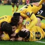 EPL: Andre’s Late goal seals 2-1 victory for Wolves over Liverpool
