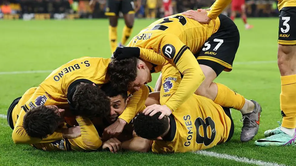 EPL: Andre’s Late goal seals 2-1 victory for Wolves over Liverpool