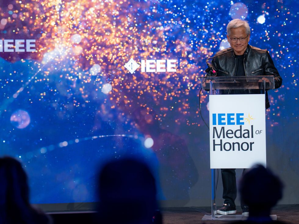 IEEE Medal of Honor Recipient Is Nvidia’s CEO Jensen Huang