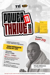 Chude’s Book Tour Goes to London and Manchester