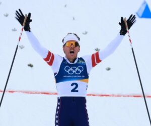 Ben Ogden wins first U.S. men’s cross-country skiing medal in 50 years