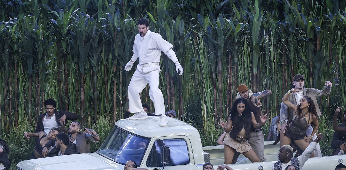 Four symbolic moments in Bad Bunny’s Super Bowl halftime show