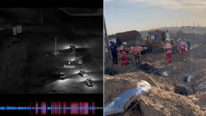 “Flagrant War Crime”: Investigation Recreates 2025 Israeli Massacre, Cover-Up of 15 Gaza Aid Workers