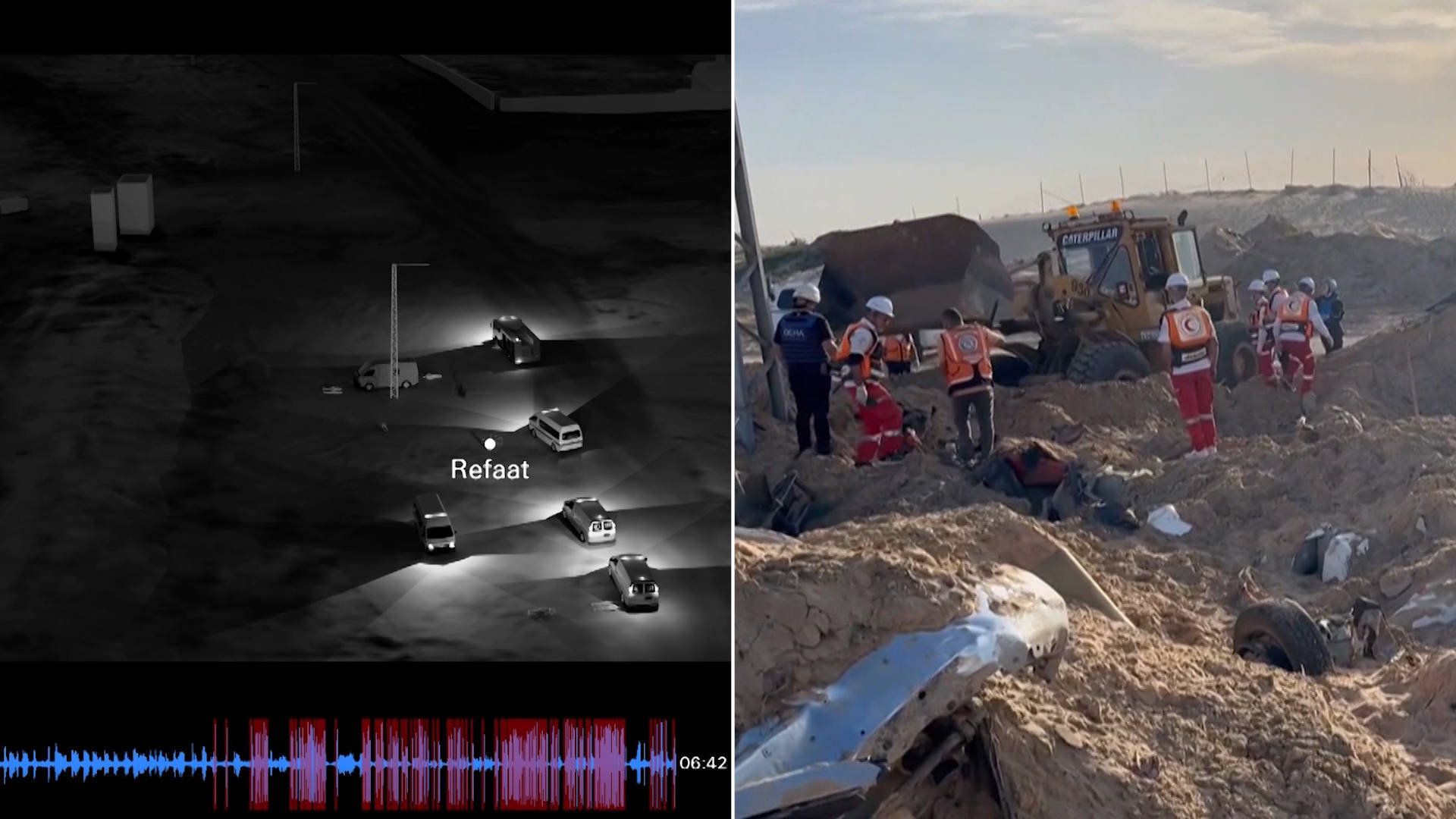 “Flagrant War Crime”: Investigation Recreates 2025 Israeli Massacre, Cover-Up of 15 Gaza Aid Workers