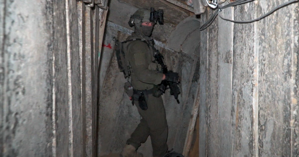 Inside the Gaza tunnels that Israel says must be destroyed before reconstruction can begin