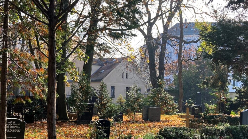 Trending now: in Berlin, people are turning to cemetery cafes for quiet contemplation