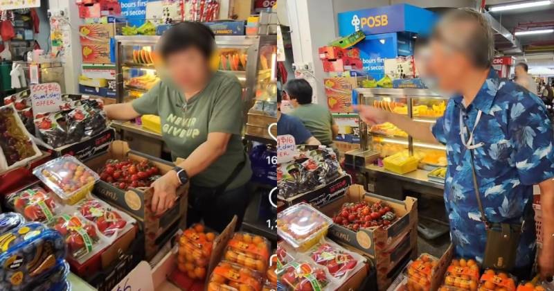 ‘My conscience is clear’: Chinatown fruit seller accused of being rude claims tourists manhandled fruit with no intention to buy, Singapore News