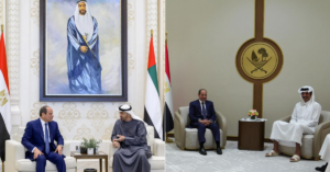 Egypt’s Sisi visits UAE, Qatar, says Gulf security is extension of national security
