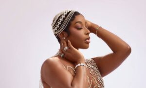 Ms DSF Debuts at the 2026 Grammys in Ethereal White Gown