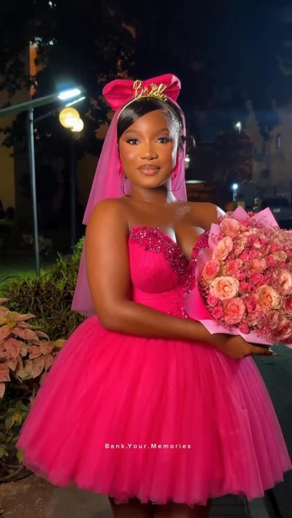 Simi Sanya Got a Pink-Themed Bridal Shower From Her Girls! Watch The Fun Unfold