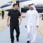 Zelensky agrees air defence cooperation with UAE, Qatar on Gulf tour