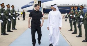 Zelensky agrees air defence cooperation with UAE, Qatar on Gulf tour