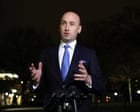 Trump news at a glance: White House adviser Stephen Miller ‘should go’, says Republican senator