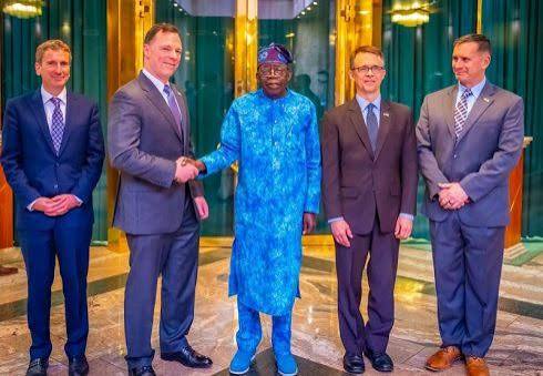 Insecurity: Tinubu Receives USAFRICOM Commander At State House