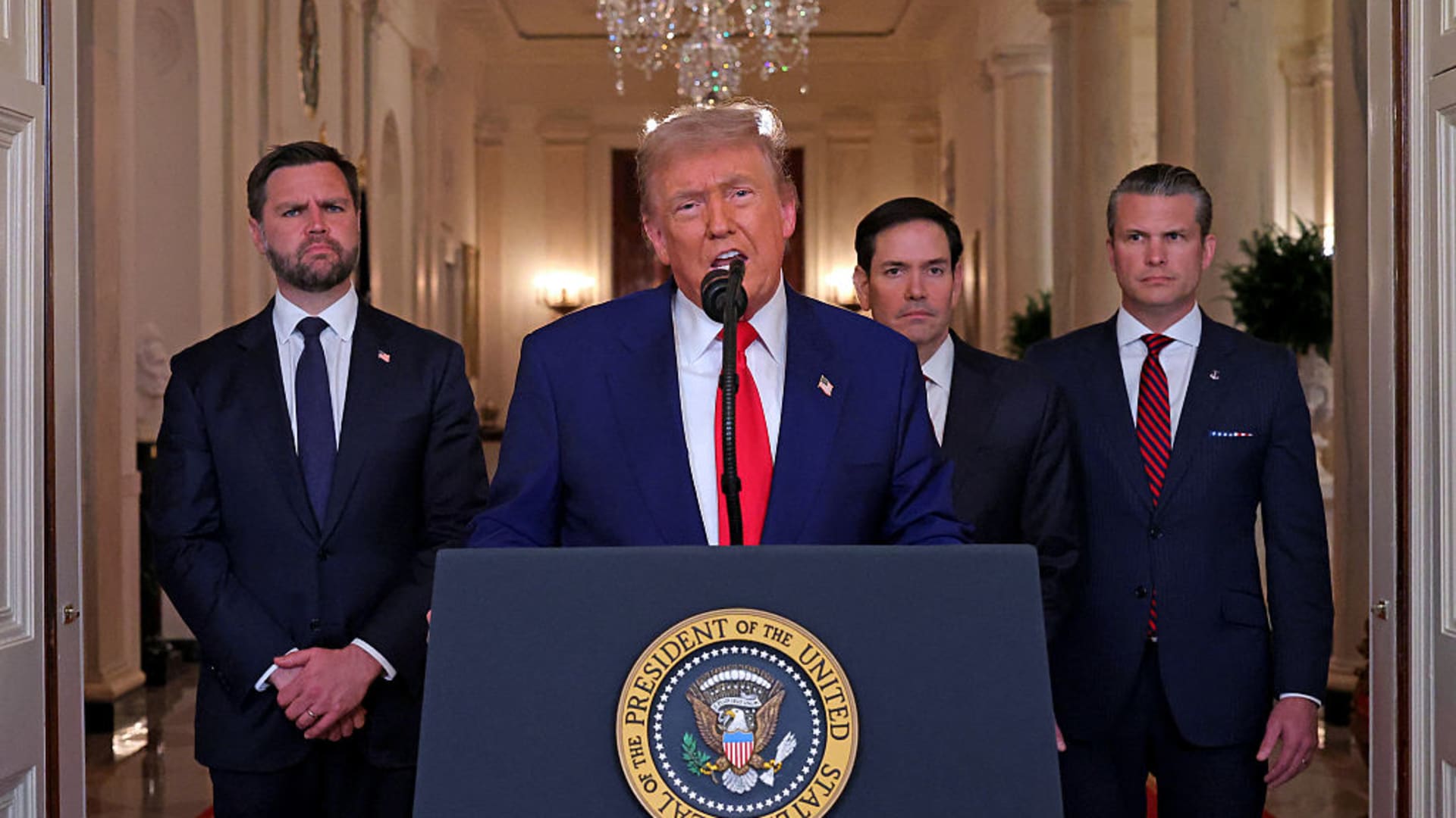 Trump says Iran wants a deal more than the U.S. as American forces build up in oil-rich Middle East