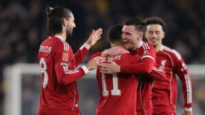 Robertson’s Stunning Strike Fires Liverpool Into FA Cup Quarter-Finals