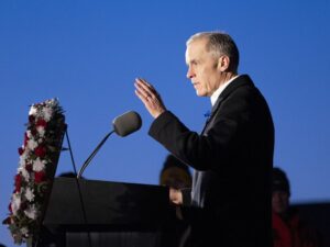 ‘Tumbler Ridge is full of grace’: Carney, Poilievre put politics aside and mourn with a town in shock