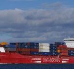 Cargo ship explodes into flames after being hit in Strait of Hormuz