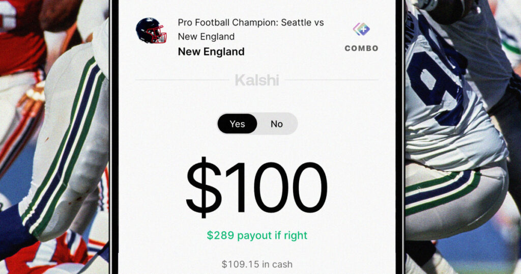Wanna bet? Super Bowl gamblers find a way around bans thanks to prediction markets