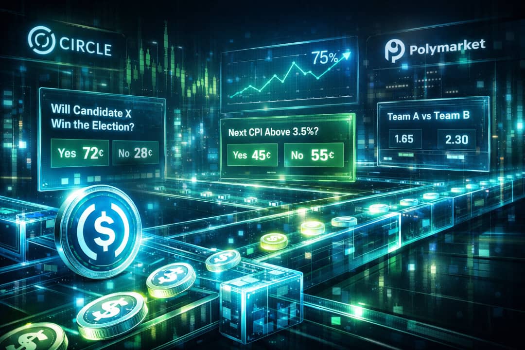 Circle Partners With Polymarket To Power The Next Generation Of Onchain Prediction Markets