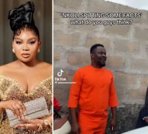 How Actress Rachael Okonkwo Reacted After Zubby Michael Mocked Her For Owning Properties, Fleet Of Cars While Still Single (Video)