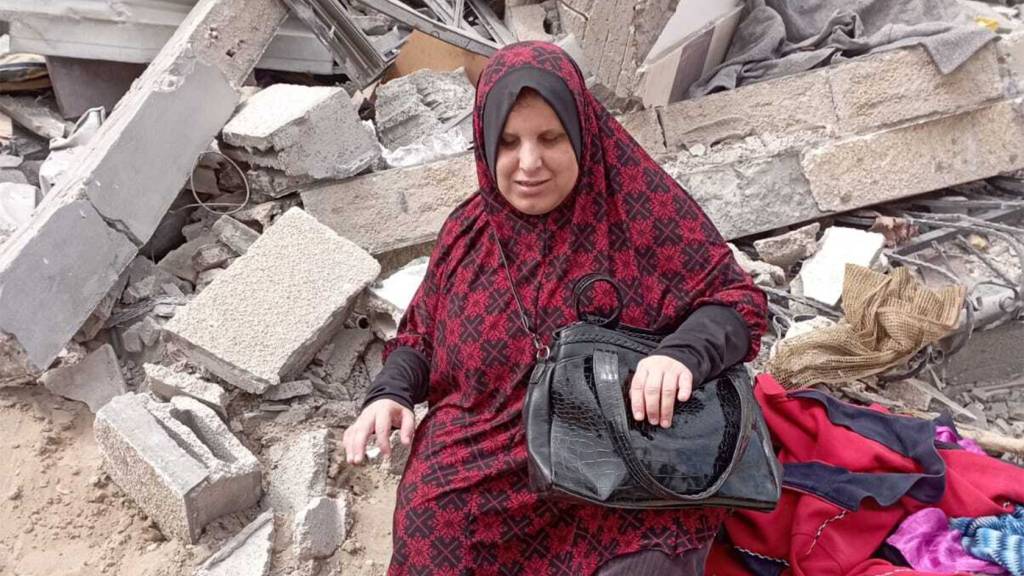 Dalal, a disabled Palestinian, was evacuated from Gaza. She had an hour to decide to leave