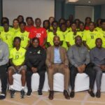 Delegation from Ghana Mission in UAE visits Black Queens
