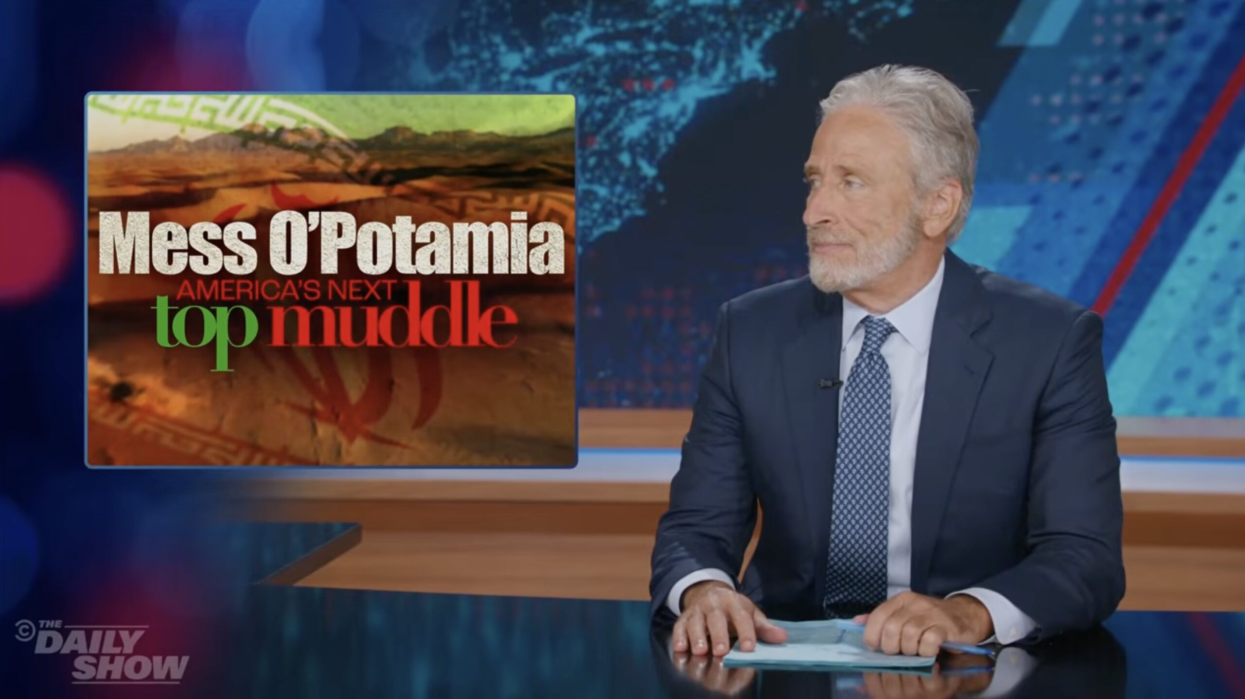 Jon Stewart Decries “Arrogant” U.S.-Israeli Missile Attack On Iran: “Our Bombs Are Now Smarter Than Our President”