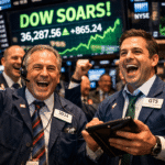 US Stocks Rally as Inflation Expectations Ease and Tech Stabilizes