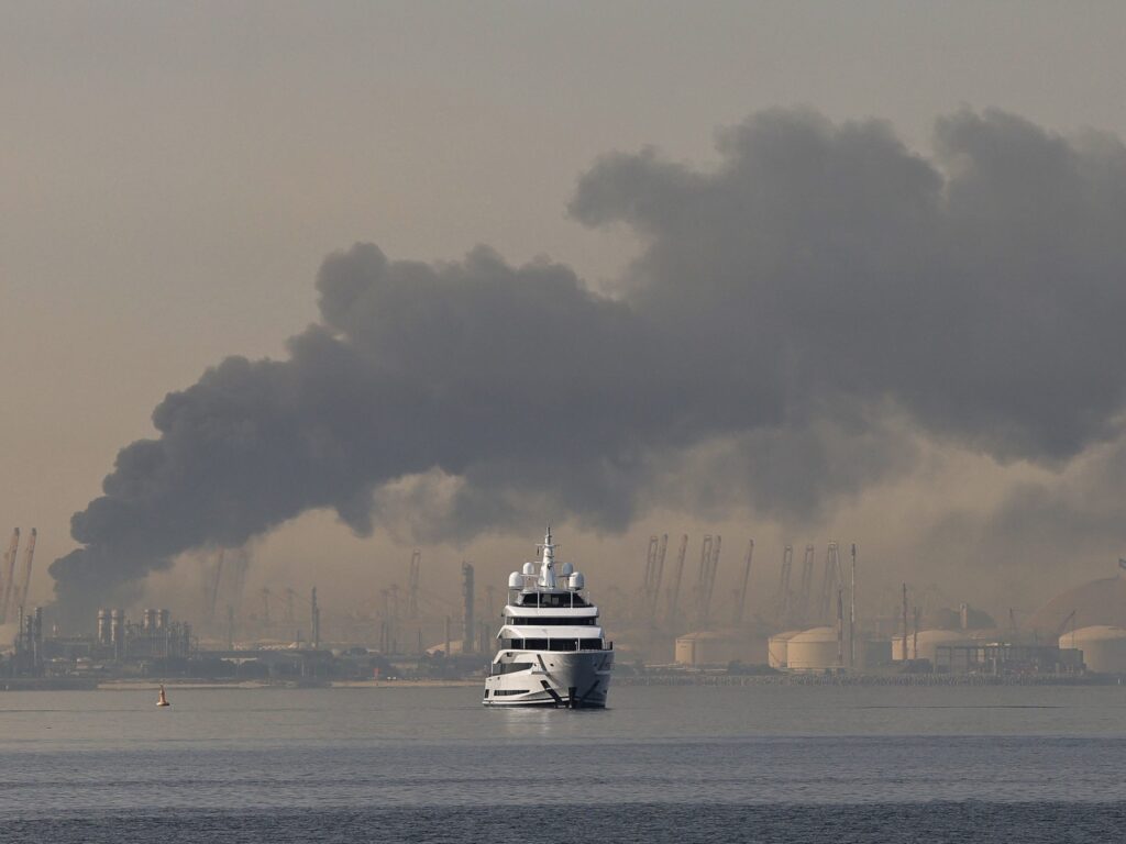 Photos show damage to major cities and tourist hotspots across the Middle East, from Dubai to Tehran