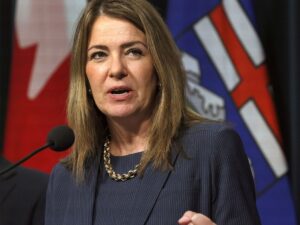 Premier Danielle Smith proposes fees for temporary workers and Quebec-style immigration control in Alberta referendum