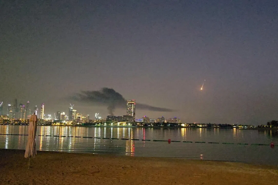 Dubai airport, iconic Burj Al Arab hotel damaged in Iranian missile strikes