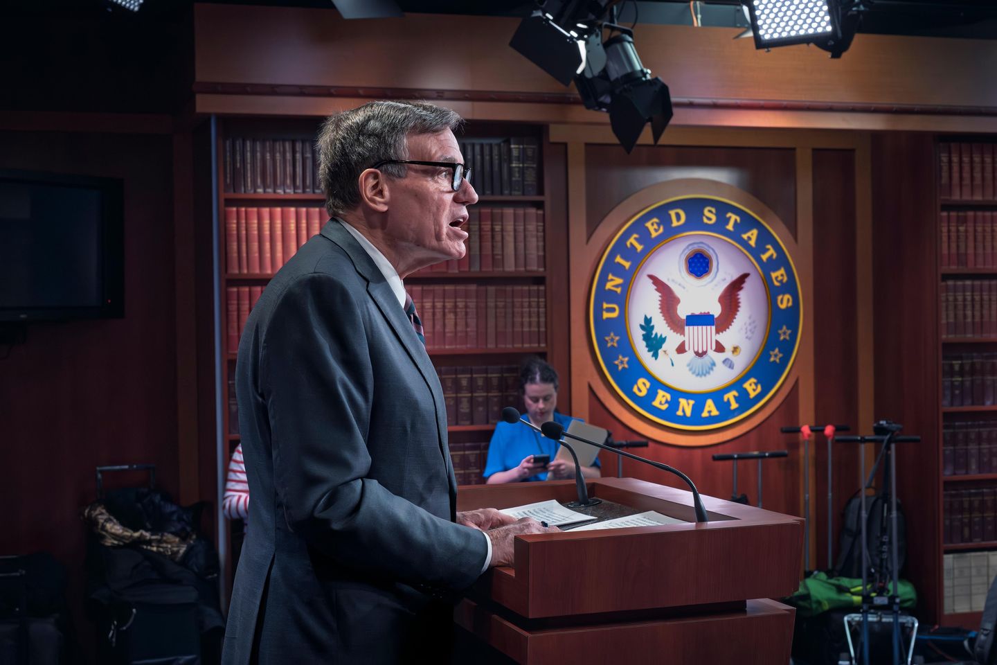 Complaint accuses Gabbard of playing politics with intelligence, which spy agency rejects