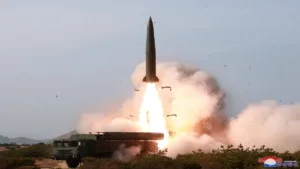 North Korea Unveils Cluster-Bomb Missile, Electronic Warfare Capability