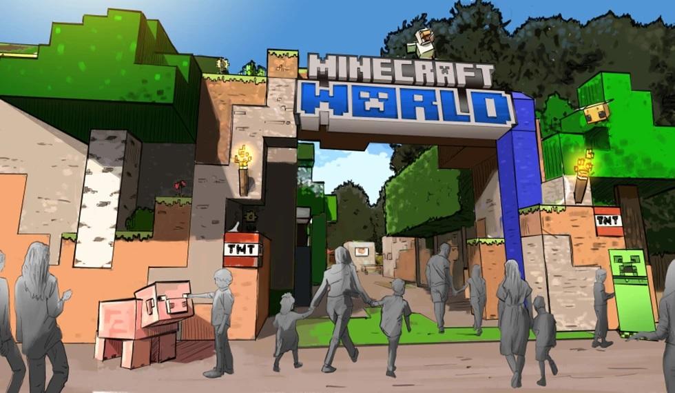 Minecraft World Theme Park Land to Open in the UK in 2027 at a Cost of £50 Million
