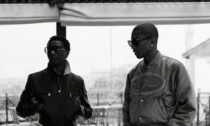 Wizkid in Head-to-Toe Leather and Pharrell in a Satin Bomber Just Raised the Bar for Male Style