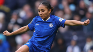 Alyssa Thompson continues blistering goalscoring run in Chelsea win